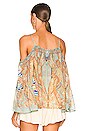 view 3 of 5 Drop Shoulder Top in Make Love Not War