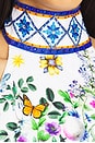 view 5 of 5 Halter Tie Back Top in Tiles Darls