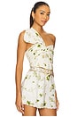 view 2 of 6 Asymmetric Bow Top in Botanical Utopia