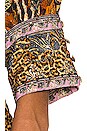 view 7 of 7 Raglan Sleeve Button Up Top in Wild Azal