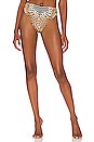 view 1 of 5 High Waist Bikini Bottom in For The Love of Leo