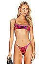 view 1 of 5 Square Neck Bikini Top in Always Change Your Spots
