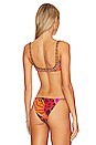 view 3 of 5 Square Neck Bikini Top in Always Change Your Spots