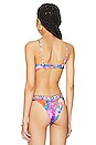 view 3 of 5 Triangle Bikini Top in Flamenco Flamingo in Flight Of The Flamingo