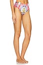 view 2 of 5 Ruched Bikini Bottom in Faith, Luck & Justice