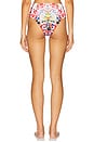 view 3 of 5 Ruched Bikini Bottom in Faith, Luck & Justice