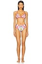 view 4 of 5 Ruched Bikini Bottom in Faith, Luck & Justice