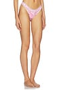 view 2 of 5 BAS DE MAILLOT DE BAIN MINI REGULAR BIKINI BOTTOM in Livin La Vida Rosa