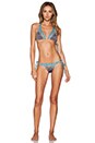 view 1 of 6 T-Back & Tie Bottom Bikini in Dance of the Dao