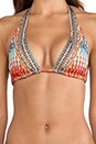 view 4 of 7 Halter Neck Bikini w/ Gold Ball Accessory in Loom Lovers