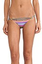 view 5 of 7 Halter Neck Bikini w/ Gold Ball Accessory in Loom Lovers