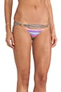 view 6 of 7 Halter Neck Bikini w/ Gold Ball Accessory in Loom Lovers