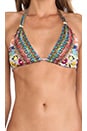 view 4 of 7 Halter Neck Bikini w/ Gold Ball Accessory in Monteras