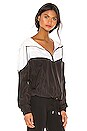 view 2 of 4 Val Windbreaker in Black & White Mesh