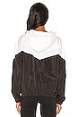 view 3 of 4 Val Windbreaker in Black & White Mesh