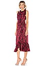 view 2 of 3 ROBE NANON in Rhubarb & Camilla Red