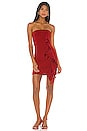 view 1 of 3 Nat Dress in Scarlet