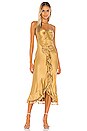 view 1 of 3 Elise Dress in Gold