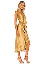 view 2 of 3 Elise Dress in Gold