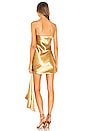 view 3 of 3 Satin Ryder Dress in Gold