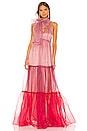 view 1 of 3 Veronqiue Gown in Tea Rose Multi