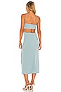 view 4 of 4 Mariah Midi Dress in Ocean Dew