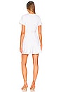 view 3 of 3 Denim Josi Dress in White