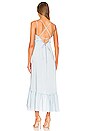 view 3 of 3 Lizzia Dress in Powder Blue & Hemp