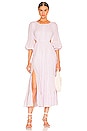 view 1 of 3 Lyle Dress in Pale Iris & Ivory