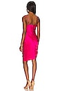 view 3 of 3 Regine Dress in Hot Magenta