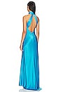 view 3 of 3 Reem Gown in Atomic Blue