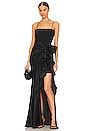 view 1 of 4 VESTIDO LARGO DRINA in Black