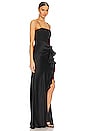 view 2 of 4 VESTIDO LARGO DRINA in Black