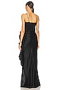 view 4 of 4 VESTIDO LARGO DRINA in Black