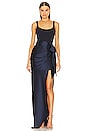view 1 of 4 Marian Gown in Navy