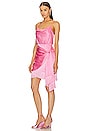 view 3 of 4 Octavia Dress in Flamingo
