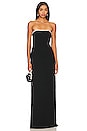 view 2 of 5 Embellished Collins Gown in Black