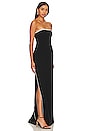 view 3 of 5 Embellished Collins Gown in Black