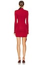 view 3 of 3 Mini Long Sleeve Johnson Dress in Rosewood