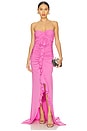 view 1 of 3 Jennette Gown in Calla Lily