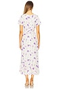 view 3 of 3 Tossed Midi Dress in Ivory Multi