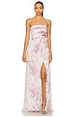view 1 of 4 Midsummer Bloom Magy Gown in Ivory Multi