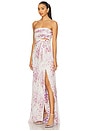 view 3 of 4 Midsummer Bloom Magy Gown in Ivory Multi