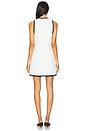 view 3 of 4 Contrast Auden Dress in White & Navy