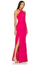 view 2 of 3 Gulliame Gown in Pink Garnet