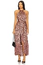 view 1 of 3 Charming Paisley Teresa Dress in Obsidian Multi