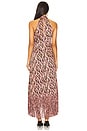 view 3 of 3 Charming Paisley Teresa Dress in Obsidian Multi