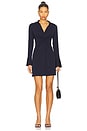view 1 of 3 Matte Jersey Mckenna Dress in Navy