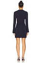 view 3 of 3 Matte Jersey Mckenna Dress in Navy