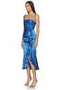 view 2 of 3 Mireya Dress in Cobalt Wave